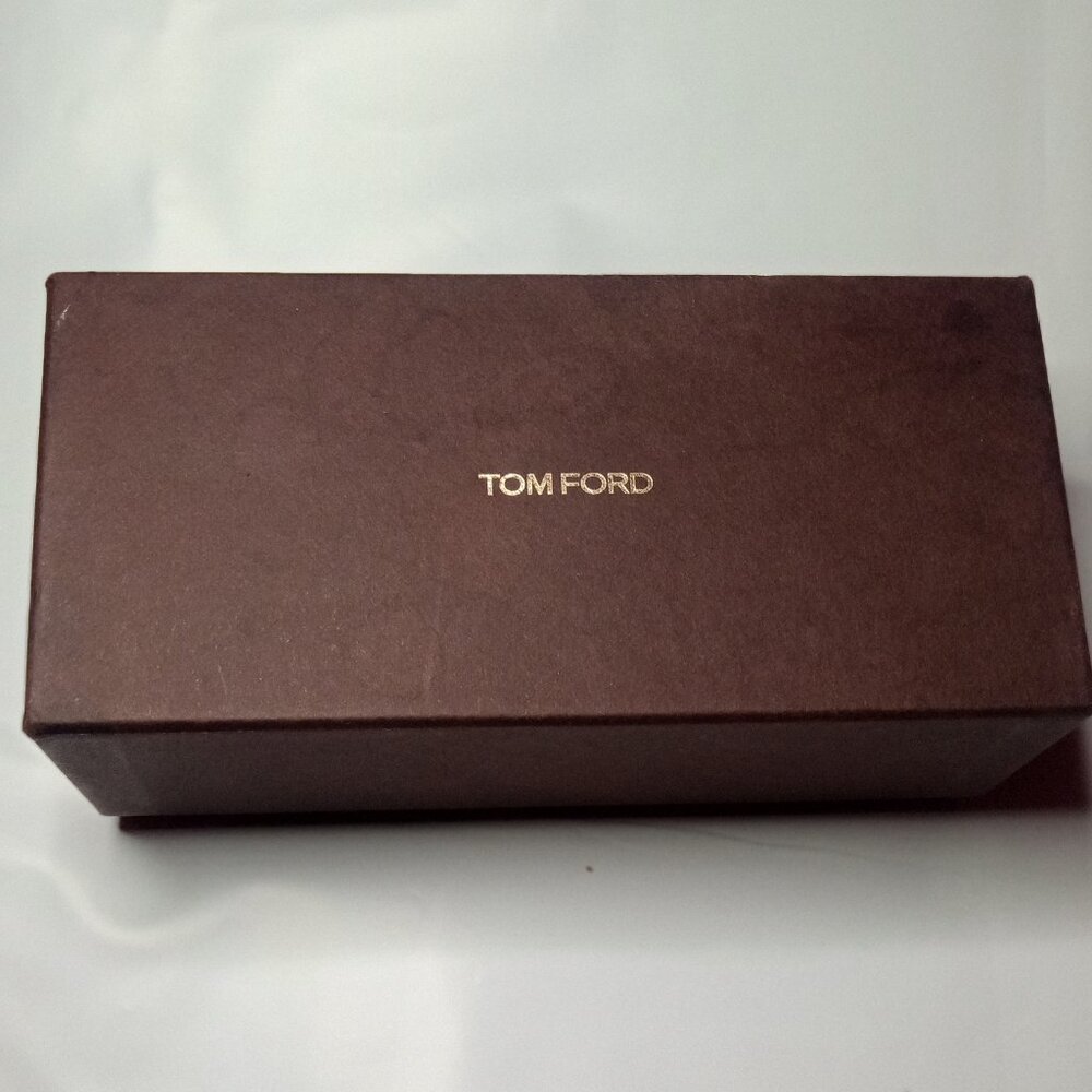 Tom Ford (dark brown - EMPTY) Kit Astuccio Rigid sunglass box